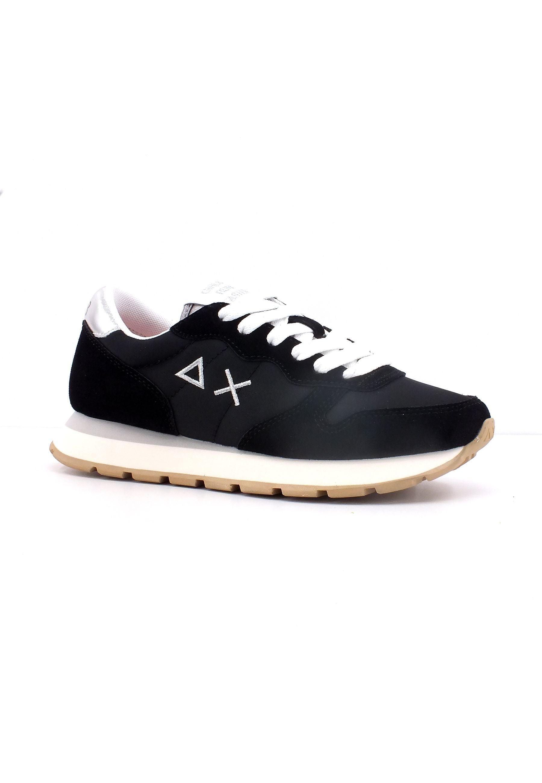 SUN68 Ally Gold Silver Sneaker Donna Nero Z33202 - Sandrini Calzature e Abbigliamento