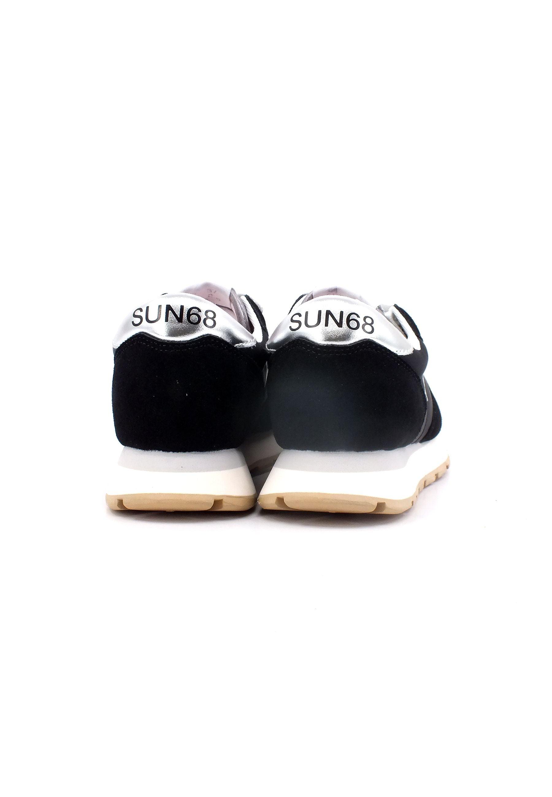 SUN68 Ally Gold Silver Sneaker Donna Nero Z33202 - Sandrini Calzature e Abbigliamento