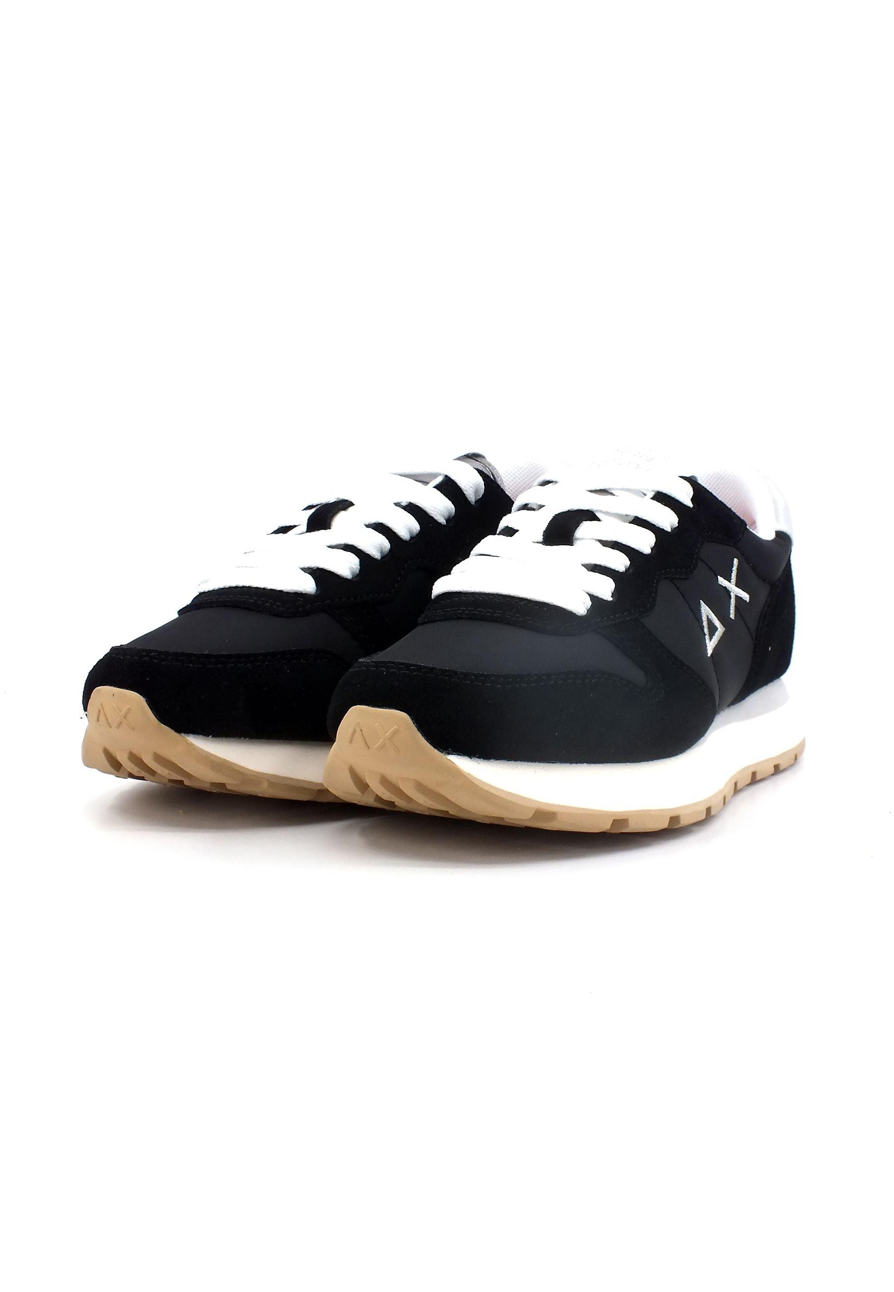 SUN68 Ally Gold Silver Sneaker Donna Nero Z33202 - Sandrini Calzature e Abbigliamento