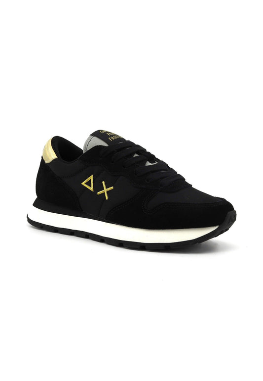 SUN68 Ally Gold Sneaker Donna Nero Z43202 - Sandrini Calzature e Abbigliamento