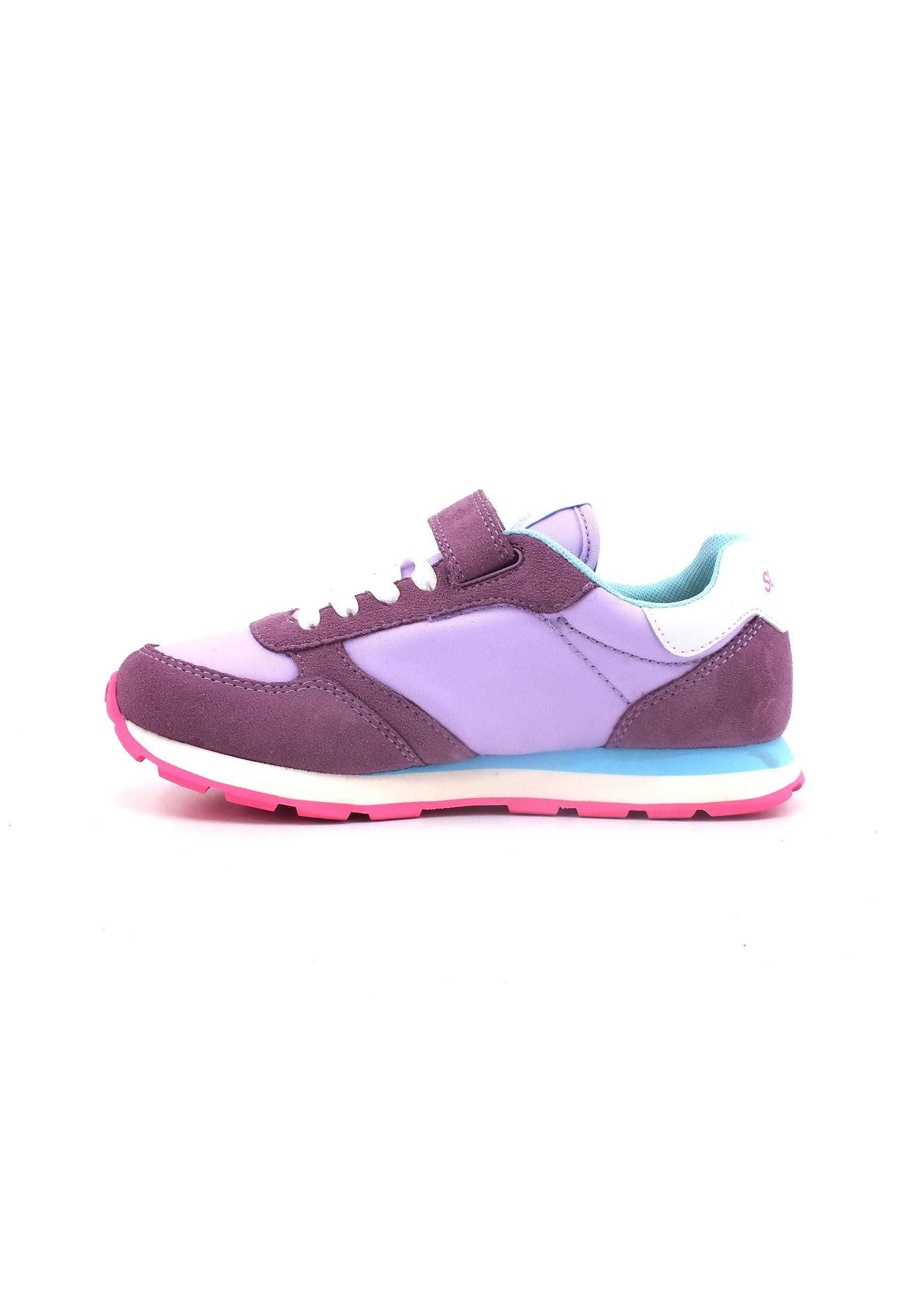 SUN68 Ally Solid Nylon Sneaker Bambino Lilla Z33401K - Sandrini Calzature e Abbigliamento