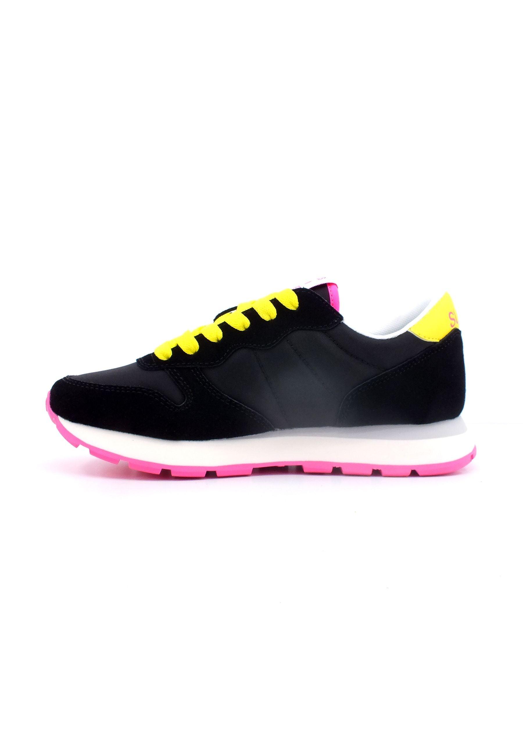 SUN68 Ally Solid Nylon Sneaker Donna Nero Z33201 - Sandrini Calzature e Abbigliamento