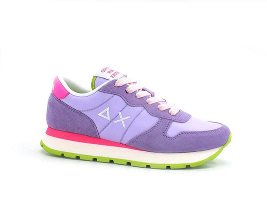 SUN68 Ally Solid Nylon Sneaker Viola Lilla Z32201 - Sandrini Calzature e Abbigliamento