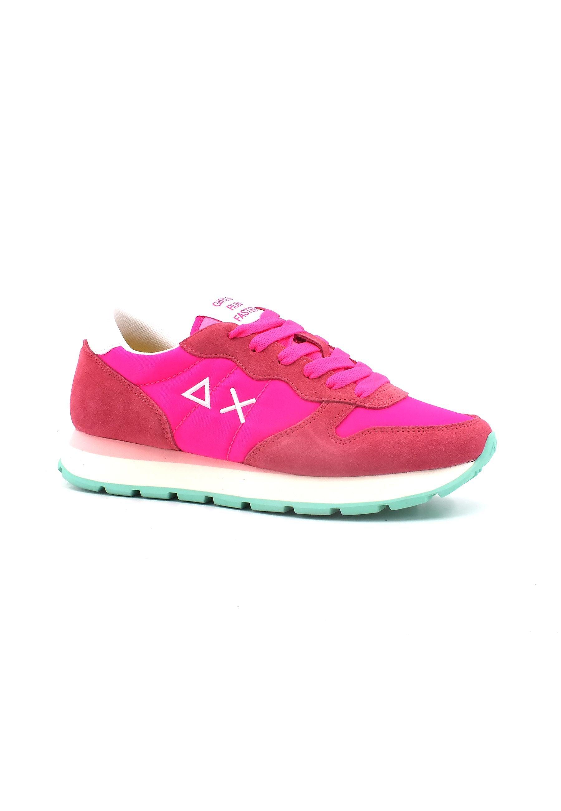 SUN68 Ally Solid Sneaker Donna Fuxia Z33201 - Sandrini Calzature e Abbigliamento