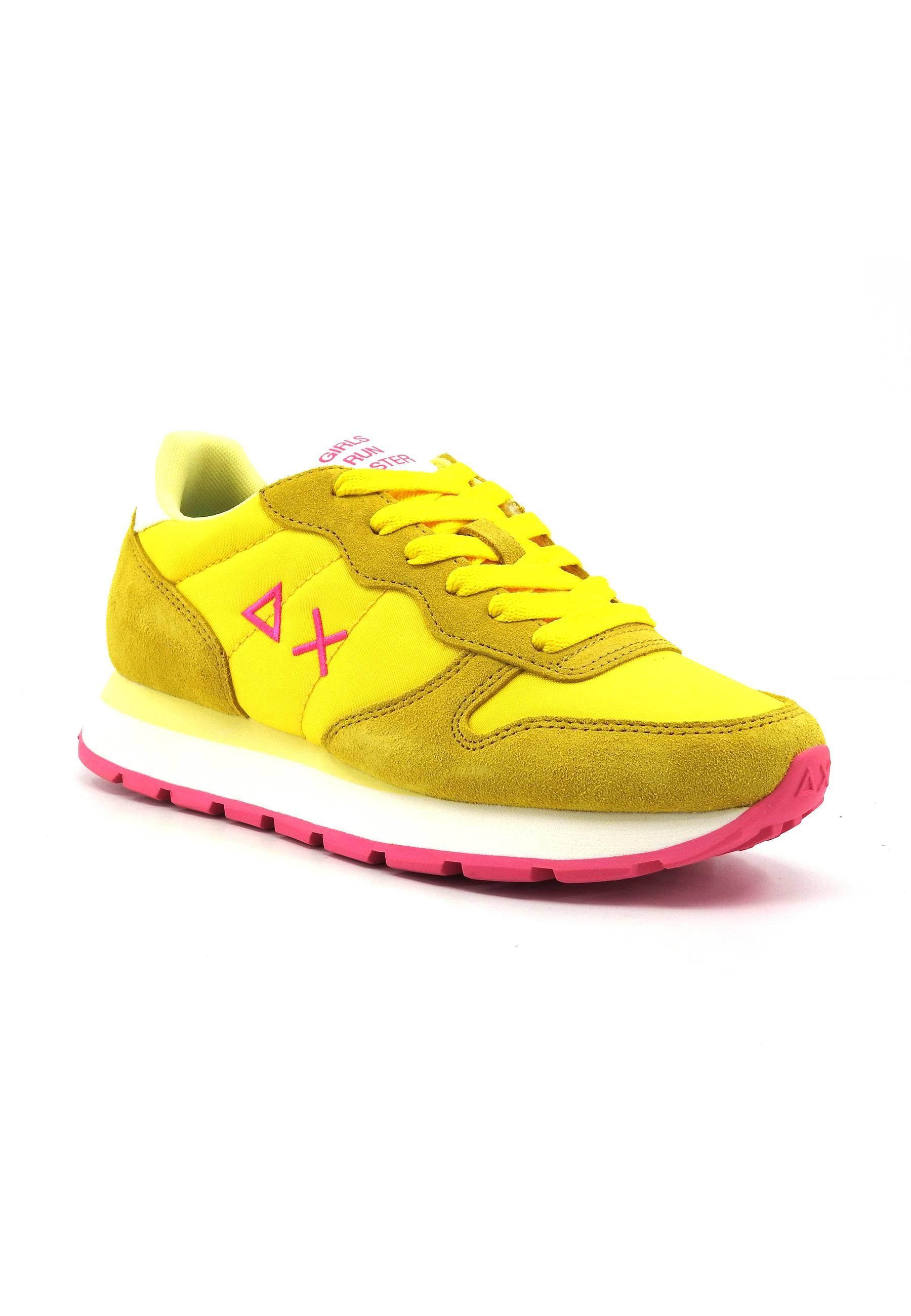 SUN68 Ally Solid Sneaker Donna Giallo Z34201 - Sandrini Calzature e Abbigliamento