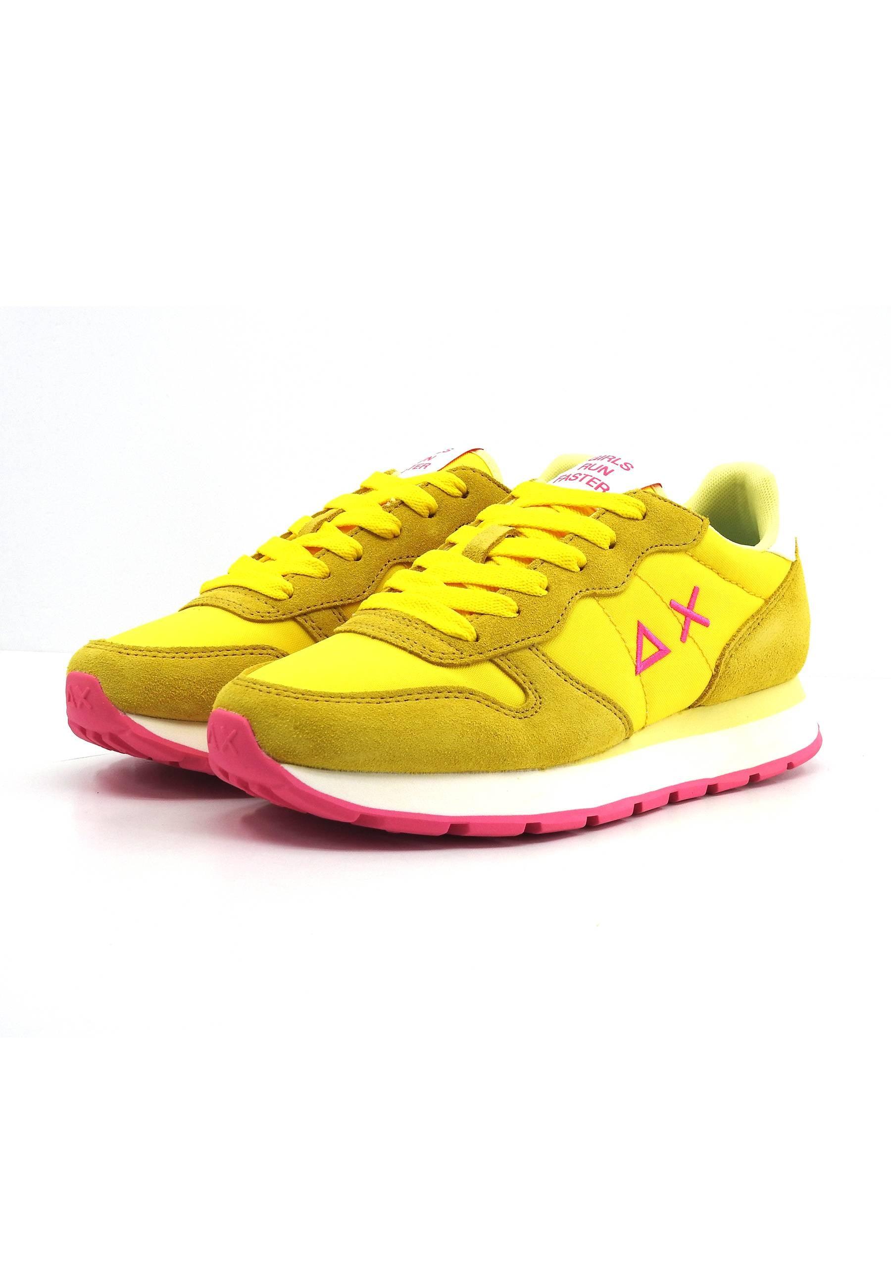SUN68 Ally Solid Sneaker Donna Giallo Z34201 - Sandrini Calzature e Abbigliamento