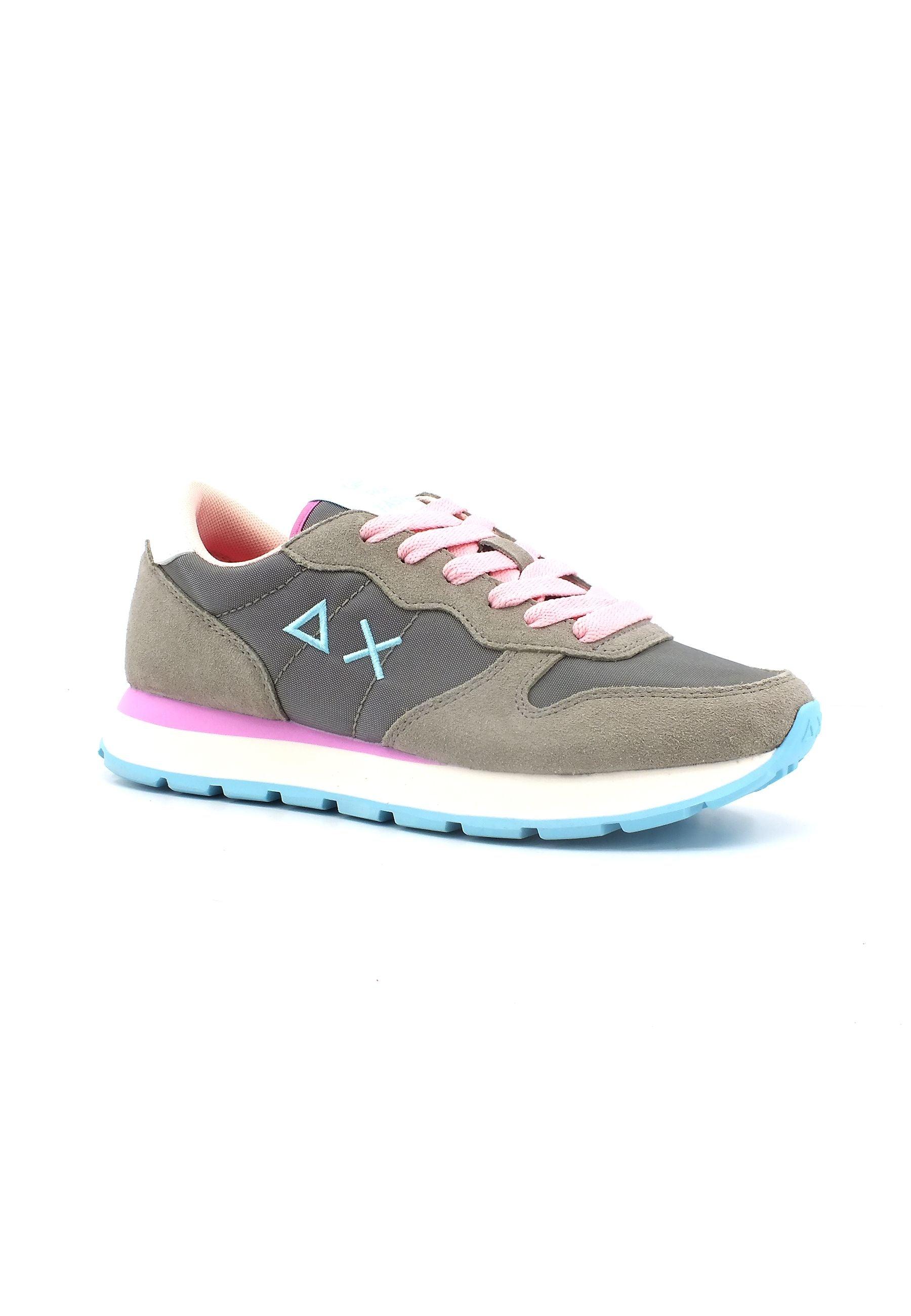 SUN68 Ally Solid Sneaker Donna Grigio Medio Z33201 - Sandrini Calzature e Abbigliamento