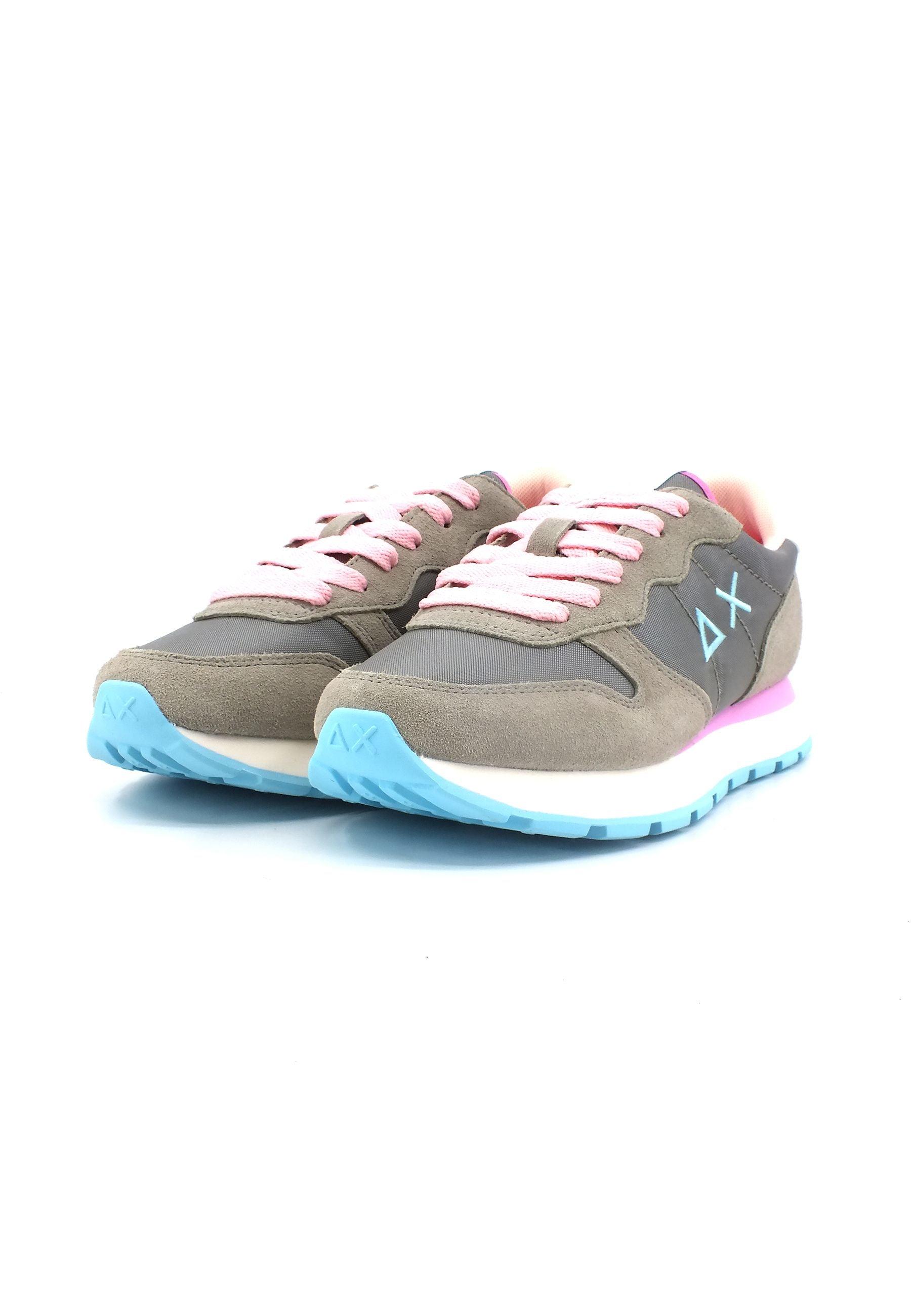 SUN68 Ally Solid Sneaker Donna Grigio Medio Z33201 - Sandrini Calzature e Abbigliamento