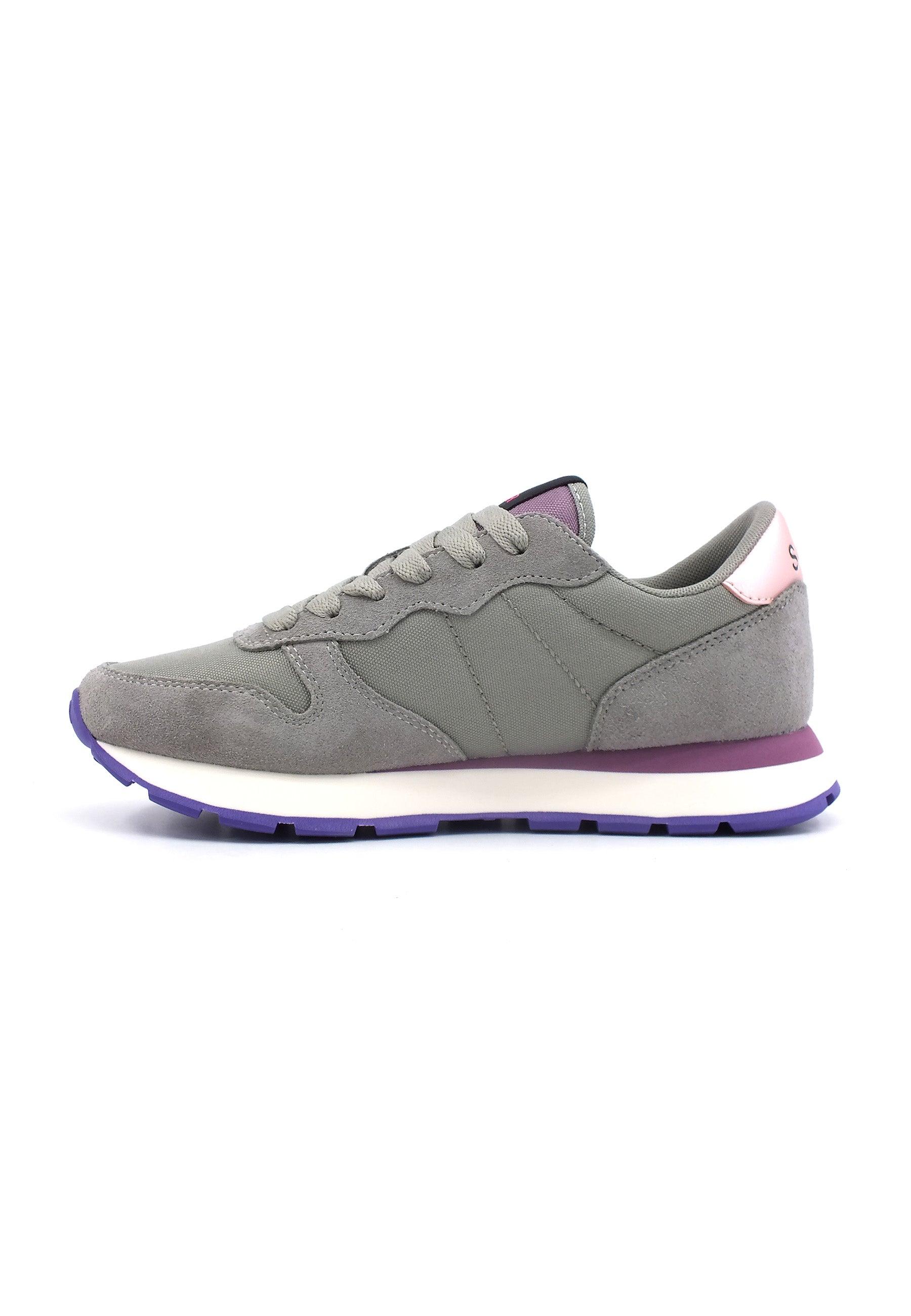 SUN68 Ally Solid Sneaker Donna Grigio Medio Z43201 - Sandrini Calzature e Abbigliamento