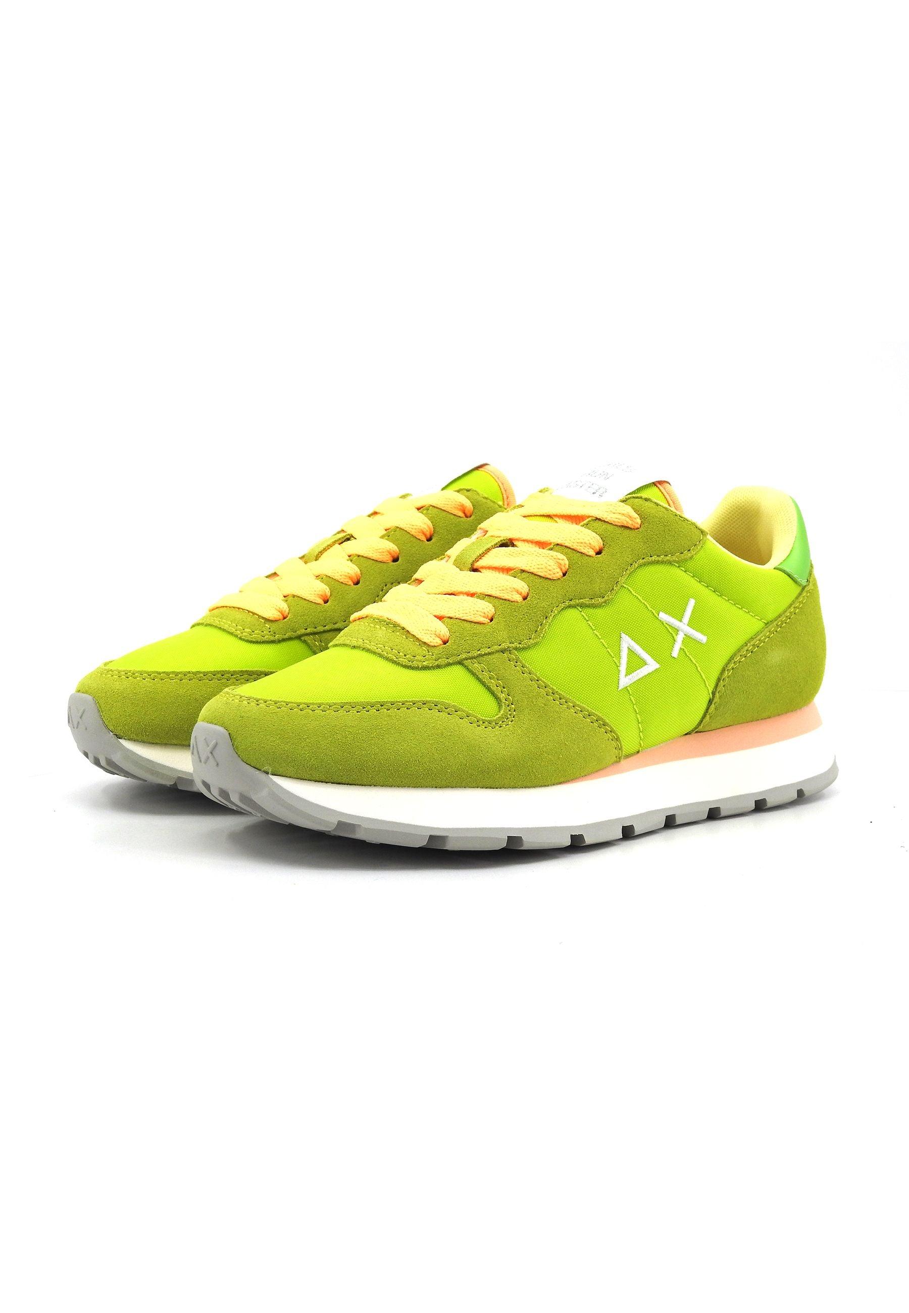 SUN68 Ally Solid Sneaker Donna Lime Z34201 - Sandrini Calzature e Abbigliamento