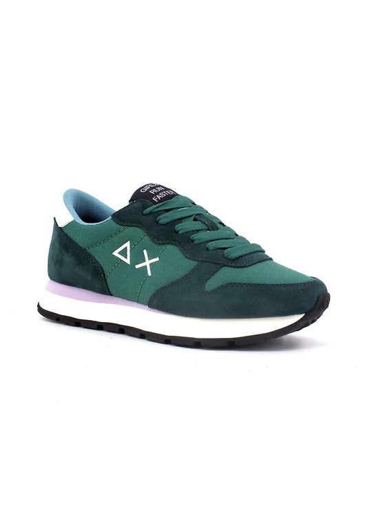 SUN68 Ally Solid Sneaker Donna Verde Scuro Z43201 - Sandrini Calzature e Abbigliamento