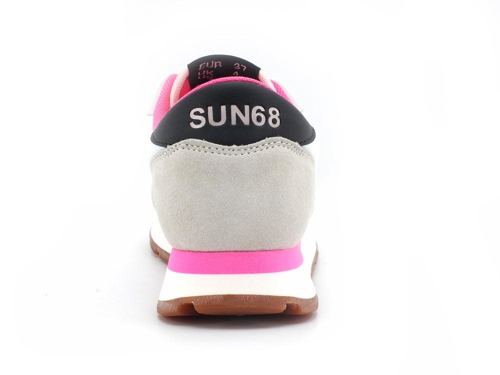 SUN68 Ally Solid Sneaker Running Bianco Z41201 - Sandrini Calzature e Abbigliamento