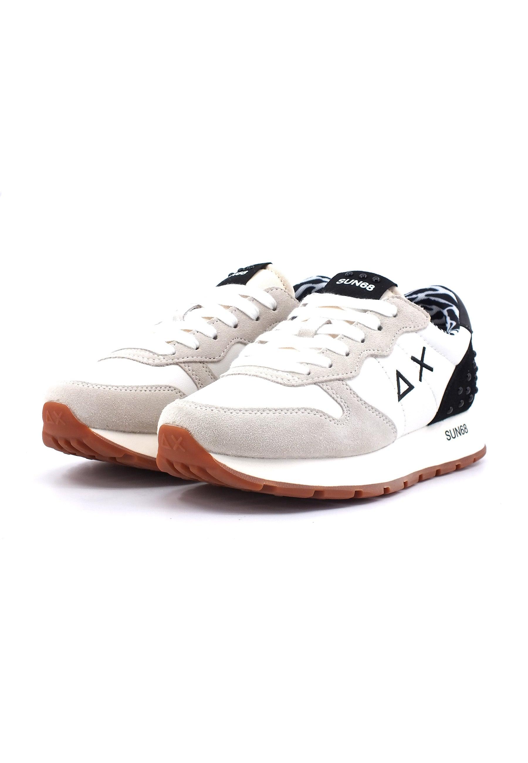 SUN68 Ally Studs Sneaker Donna Bianco Z43206 - Sandrini Calzature e Abbigliamento