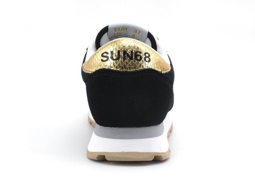 SUN68 Ally Thin Glitter Sneaker Running Glitter Nero Z31204 - Sandrini Calzature e Abbigliamento