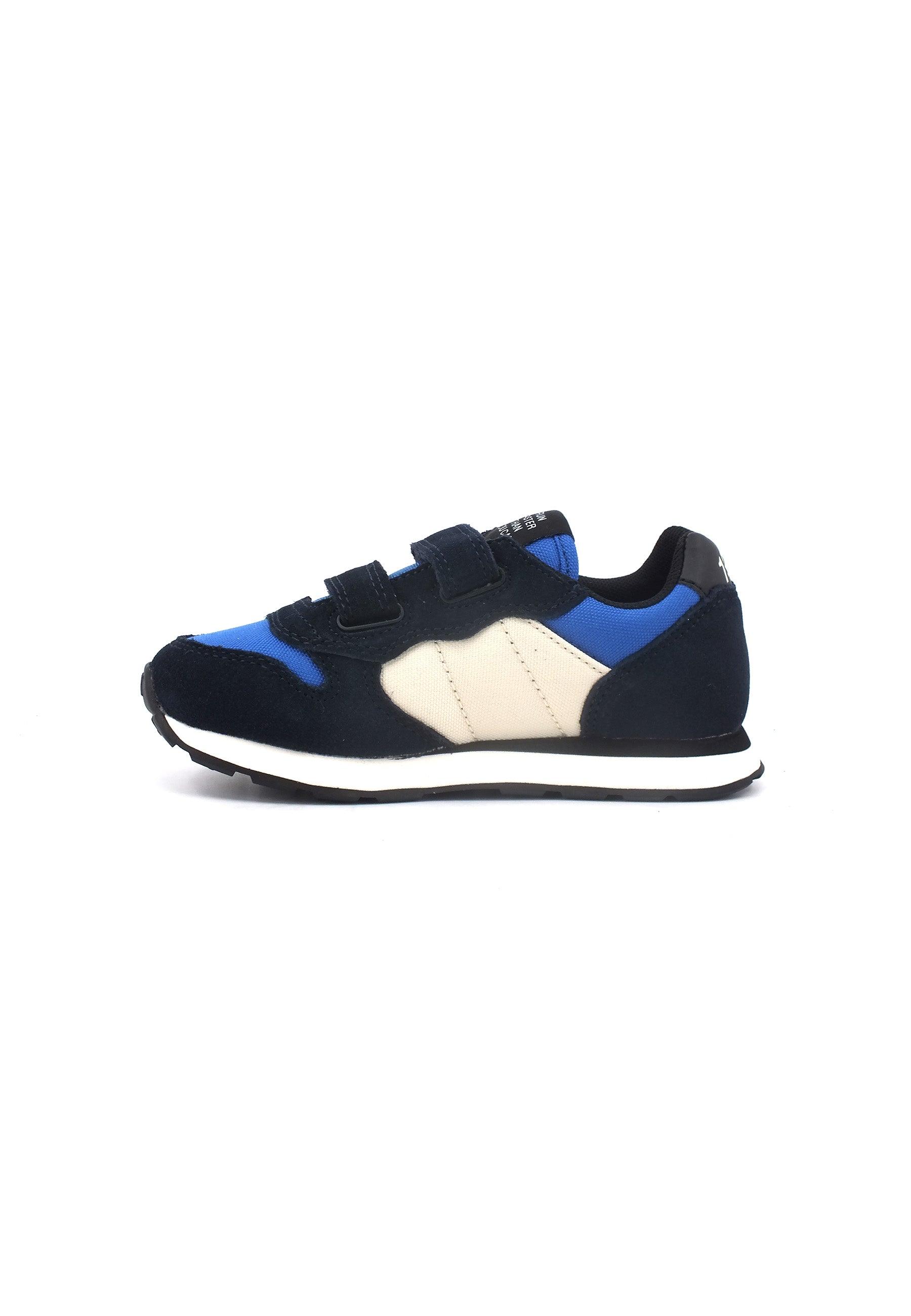 SUN68 Boy's Tom Color Sneaker Bimbo Navy Blue Z43307B - Sandrini Calzature e Abbigliamento