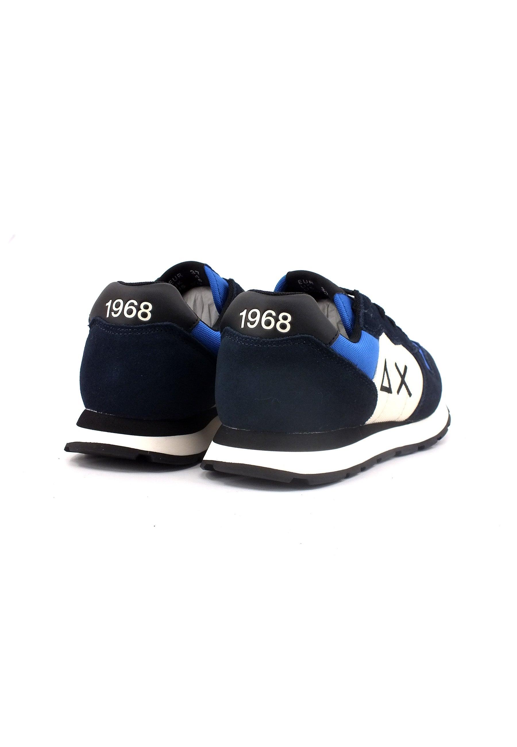 SUN68 Boy's Tom Color Sneaker Bimbo Navy Blue Z43307T - Sandrini Calzature e Abbigliamento