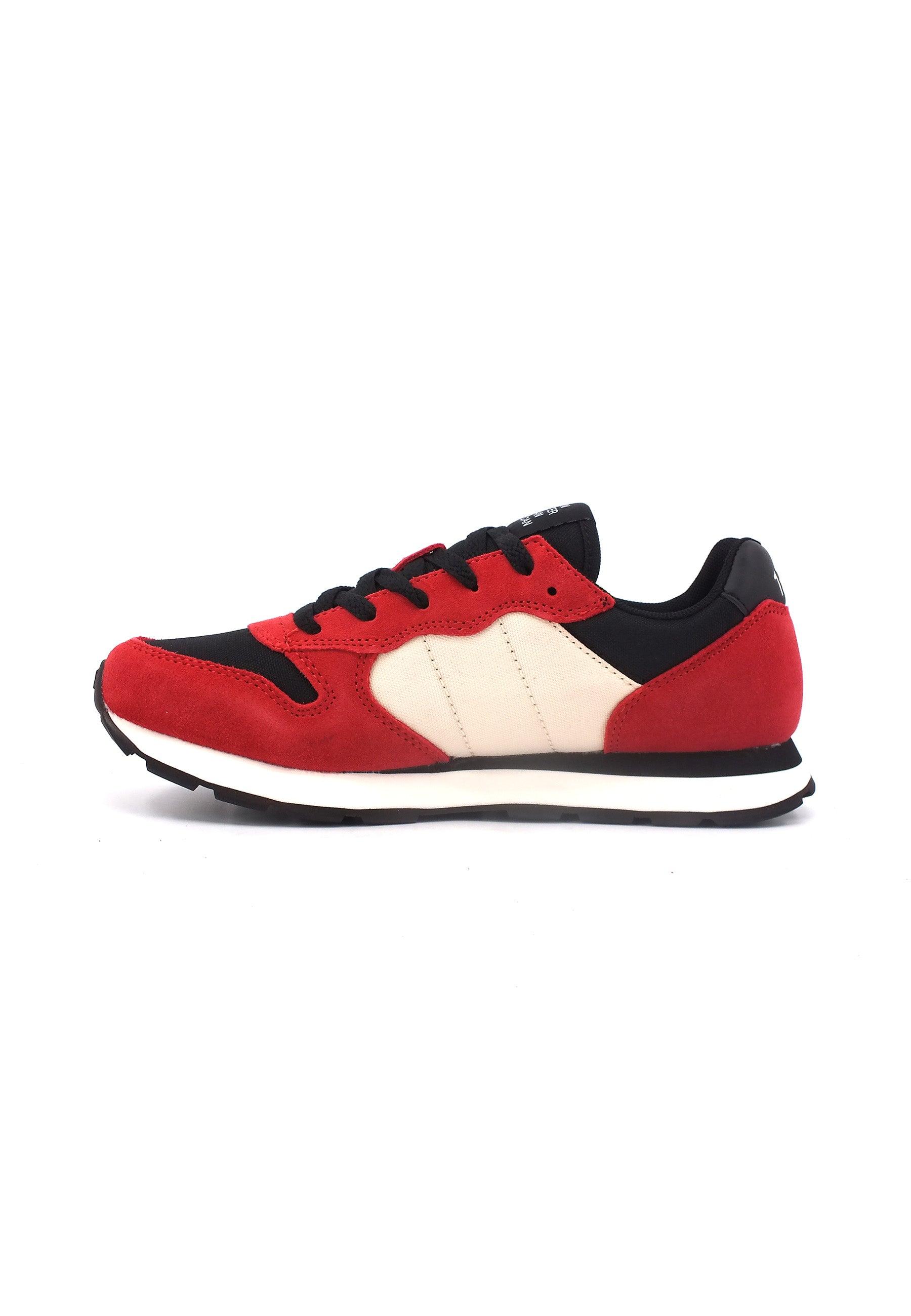 SUN68 Boy's Tom Color Sneaker Bimbo Rosso Z43307T - Sandrini Calzature e Abbigliamento