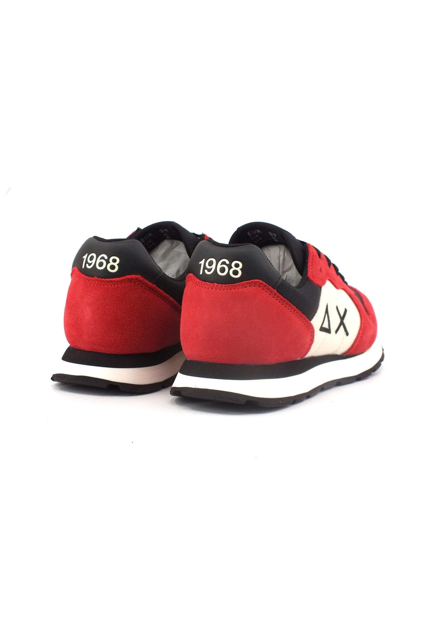 SUN68 Boy's Tom Color Sneaker Bimbo Rosso Z43307T - Sandrini Calzature e Abbigliamento