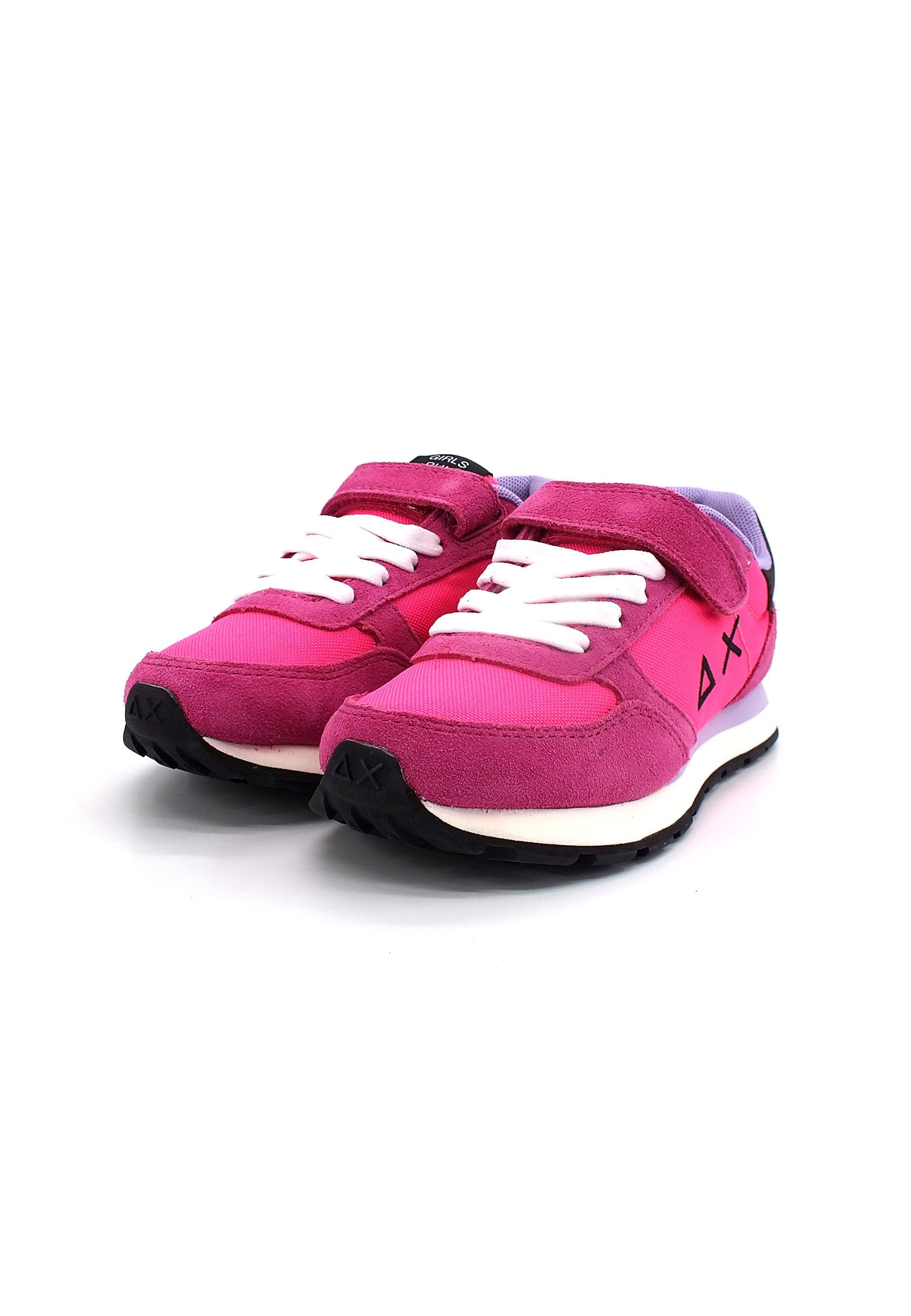 SUN68 Girl's Ally Solid Sneaker Bimbo Rosa Fuxia Z42401K - Sandrini Calzature e Abbigliamento
