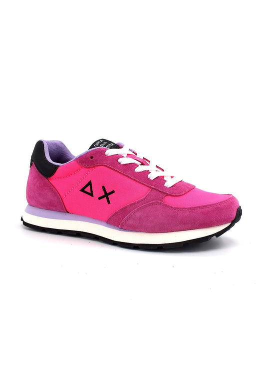 SUN68 Girl's Ally Solid Sneaker Bimbo Rosa Fuxia Z42401T - Sandrini Calzature e Abbigliamento