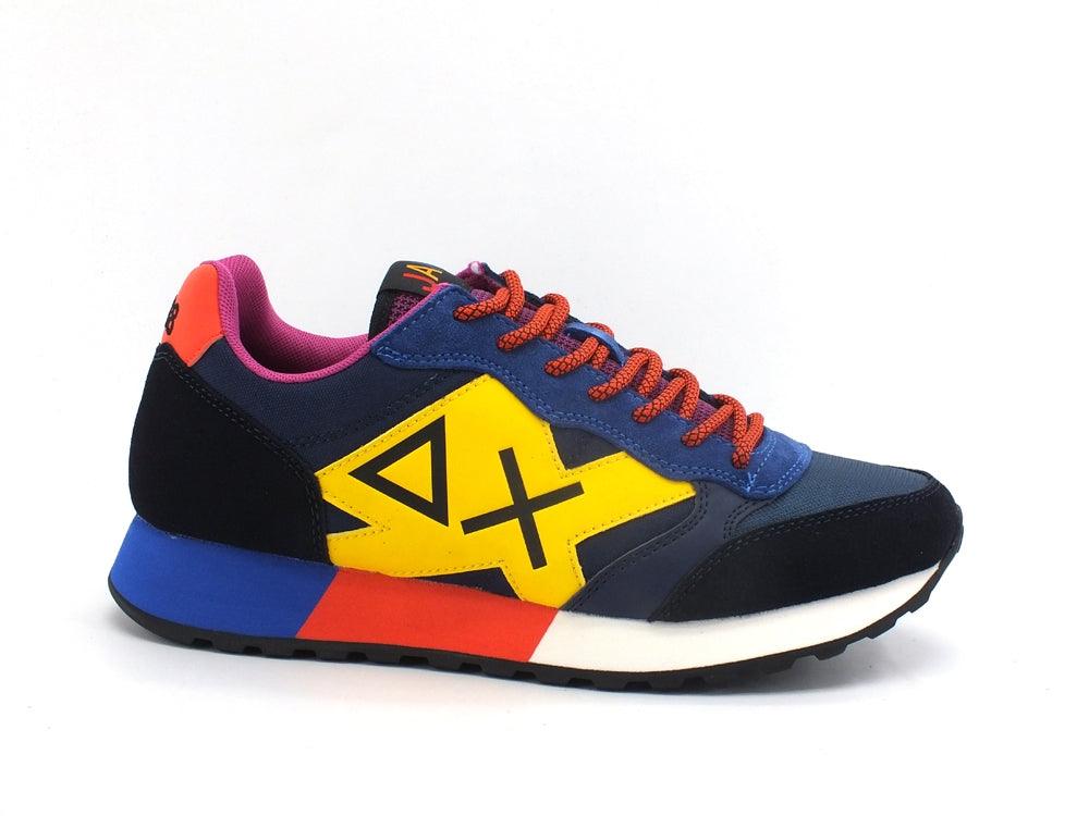 SUN68 Jaki Party Time Sneaker Running Navy Blue Z41113 - Sandrini Calzature e Abbigliamento