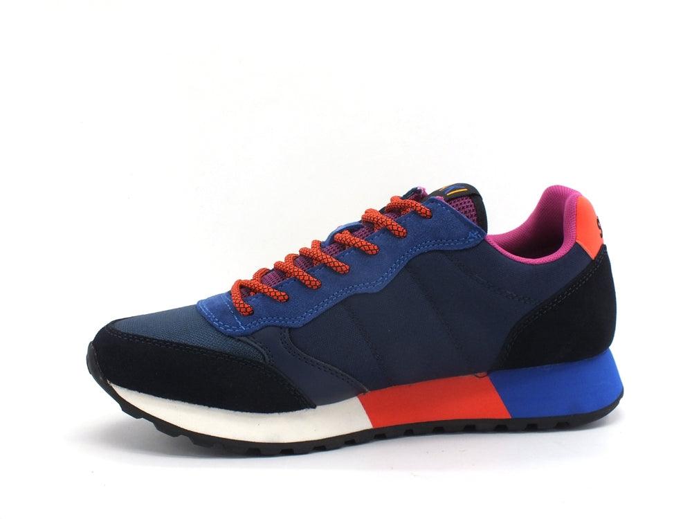 SUN68 Jaki Party Time Sneaker Running Navy Blue Z41113 - Sandrini Calzature e Abbigliamento