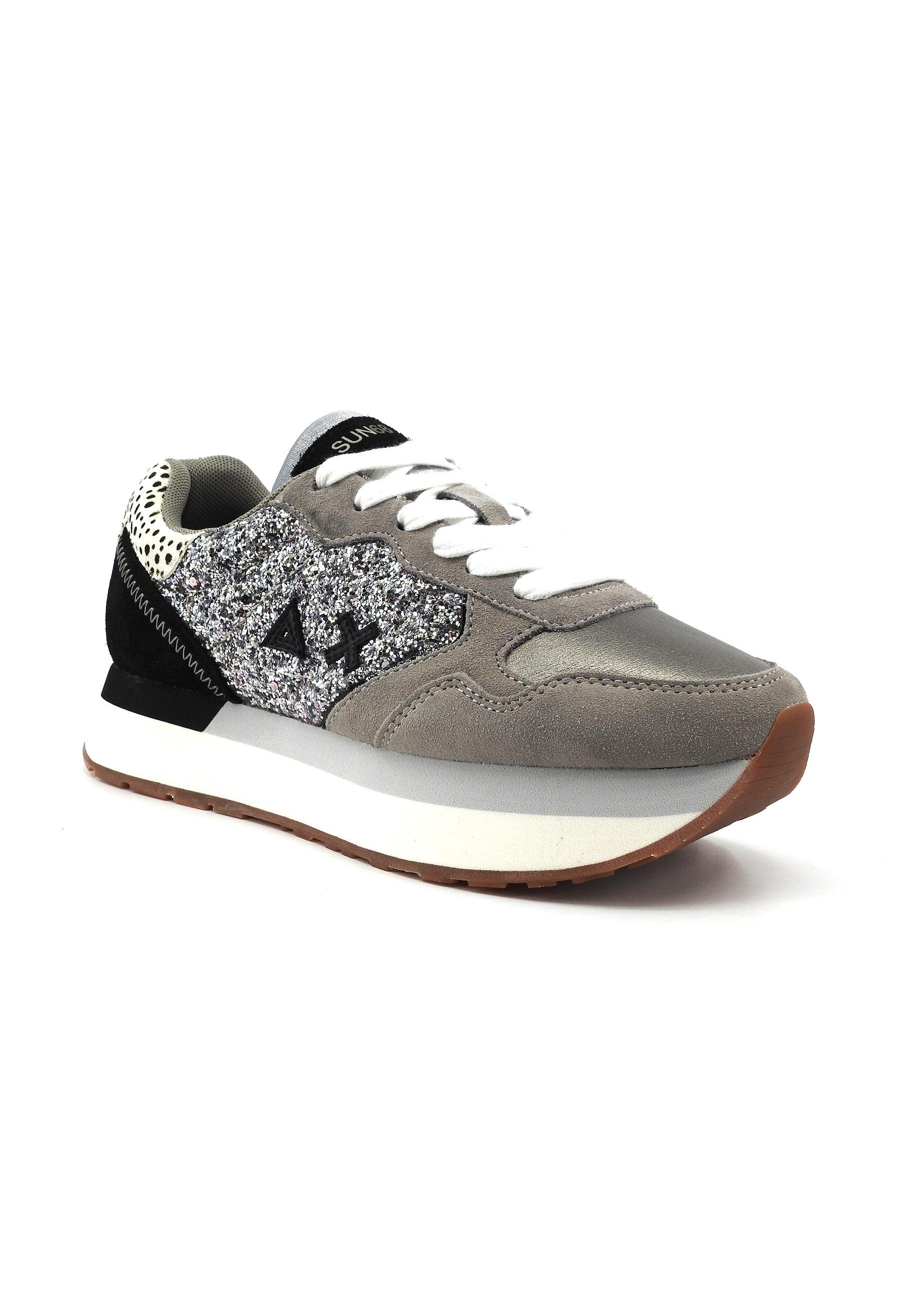 SUN68 Kelly Sneaker Donna Argento Z43217 - Sandrini Calzature e Abbigliamento
