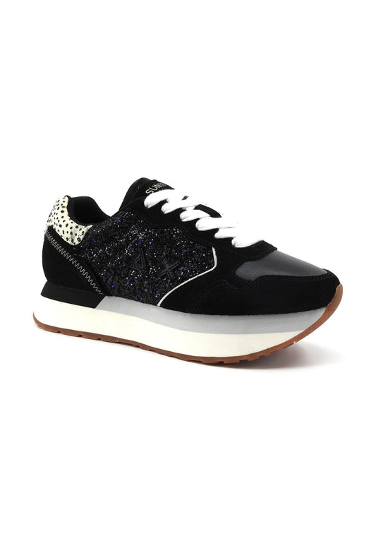 SUN68 Kelly Sneaker Donna Nero Z43217 - Sandrini Calzature e Abbigliamento