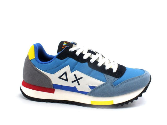 SUN68 Niki Crazy Boy Sneaker Blu Avio Z32121 - Sandrini Calzature e Abbigliamento