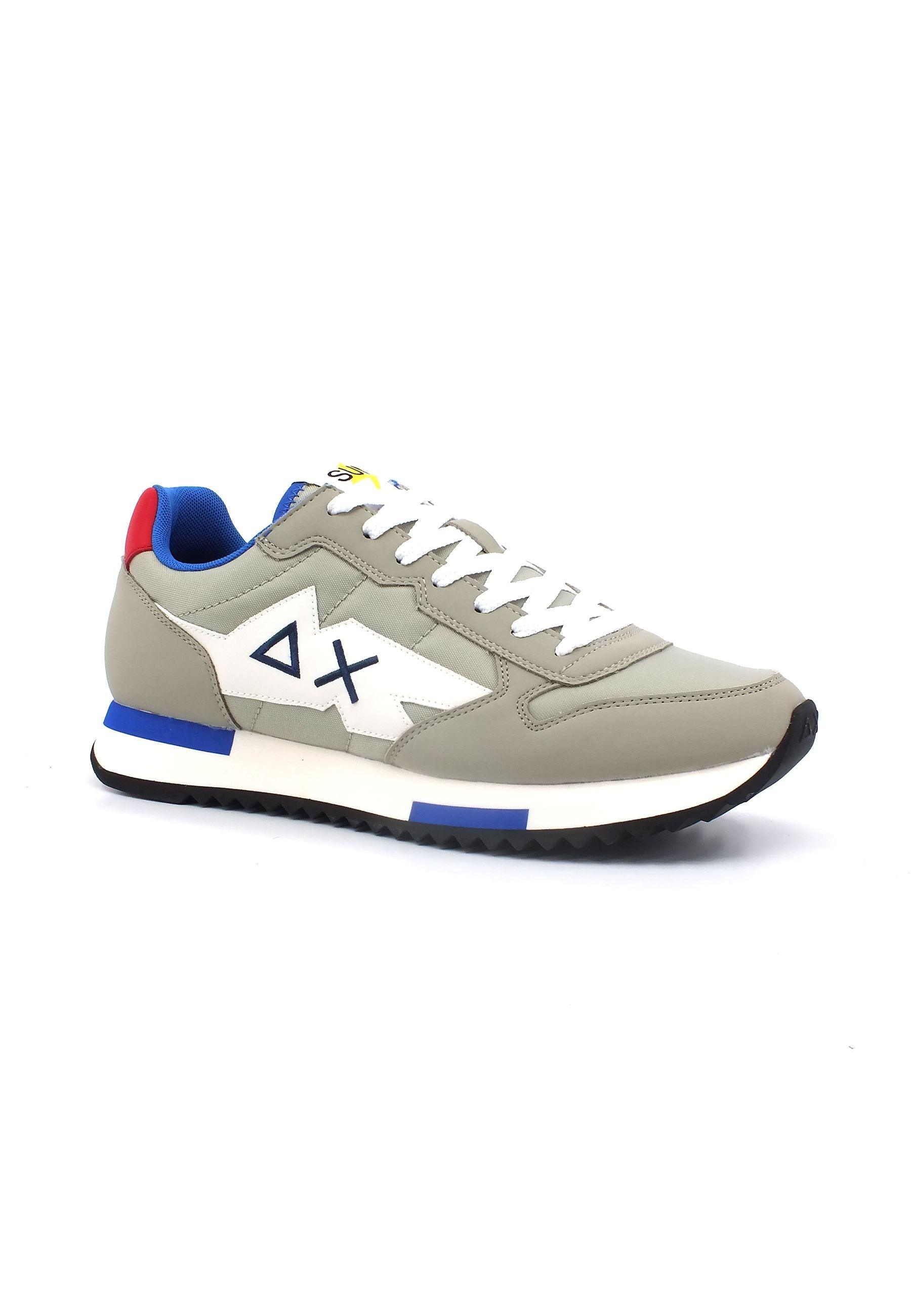 SUN68 Niki Solid Sneaker Uomo Grigio Chiaro Z33121 - Sandrini Calzature e Abbigliamento