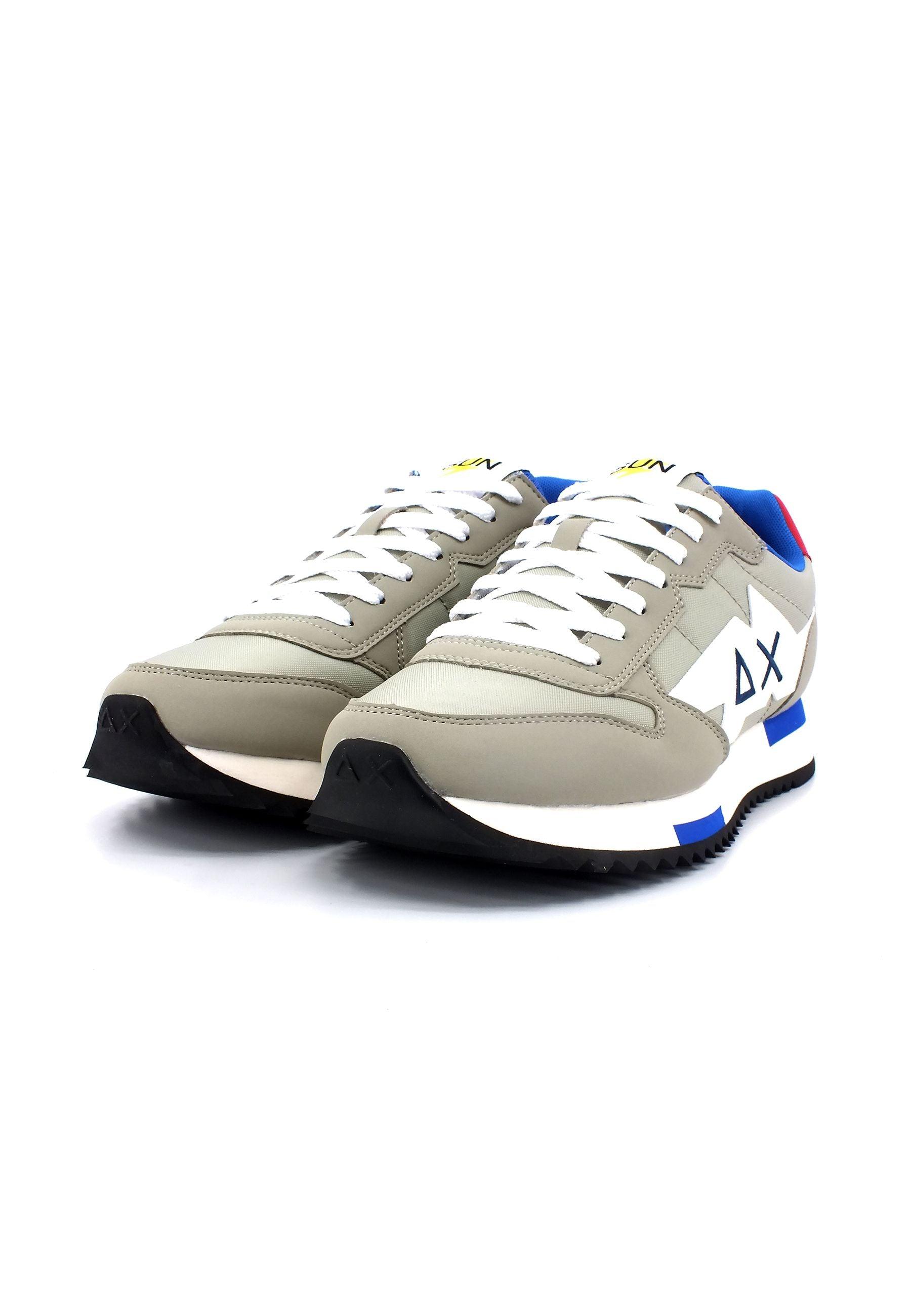 SUN68 Niki Solid Sneaker Uomo Grigio Chiaro Z33121 - Sandrini Calzature e Abbigliamento