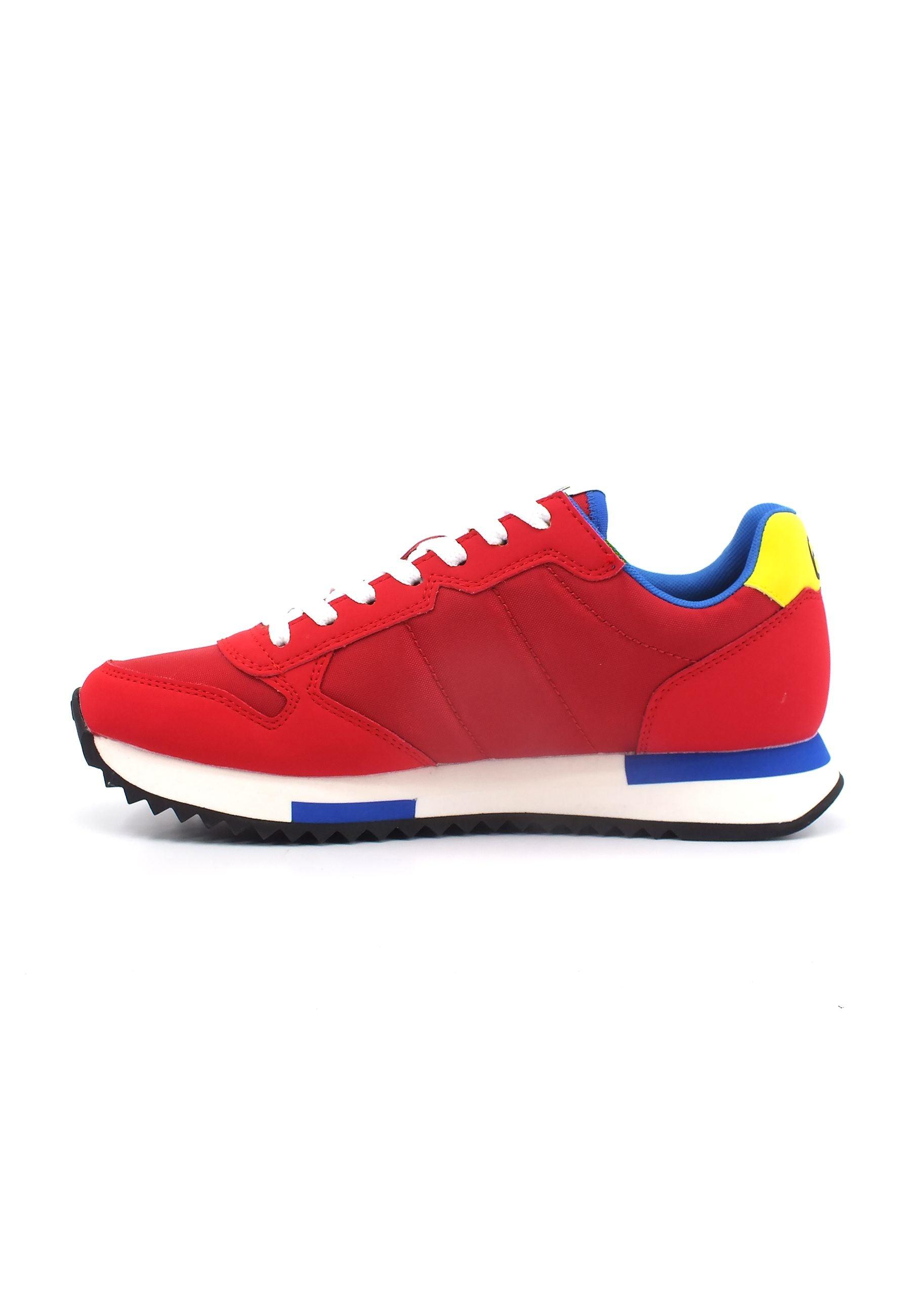 SUN68 Niki Solid Sneaker Uomo Rosso Z33121 - Sandrini Calzature e Abbigliamento