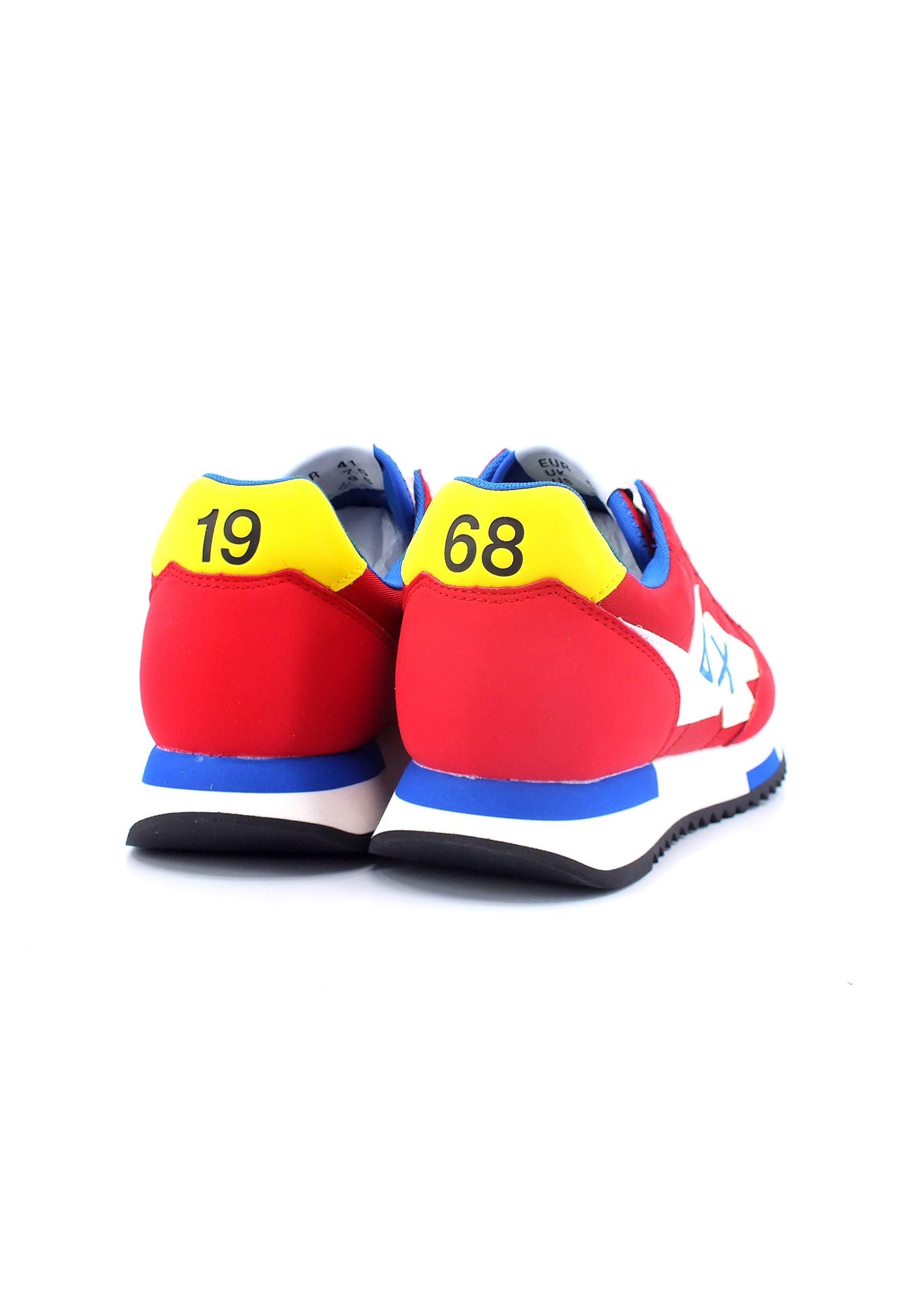 SUN68 Niki Solid Sneaker Uomo Rosso Z33121 - Sandrini Calzature e Abbigliamento