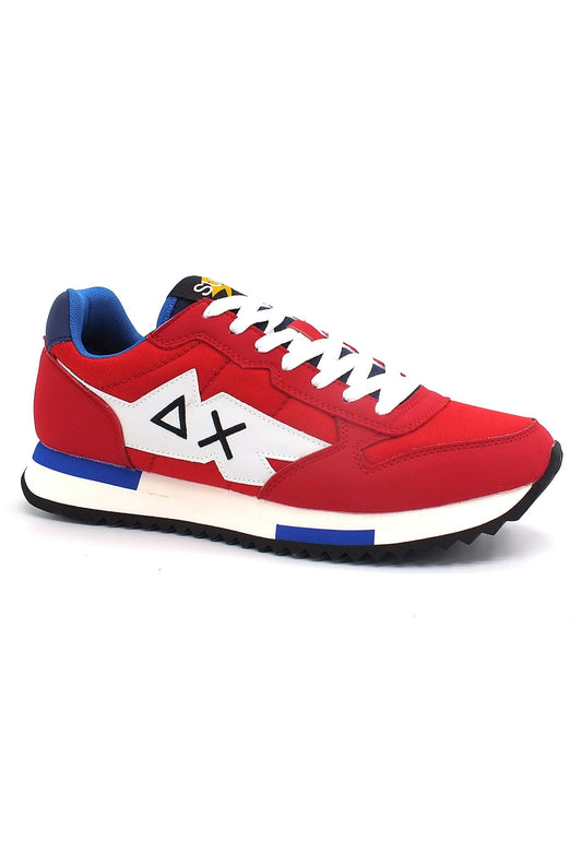 SUN68 Niki Solid Sneaker Uomo Rosso Z42120 - Sandrini Calzature e Abbigliamento