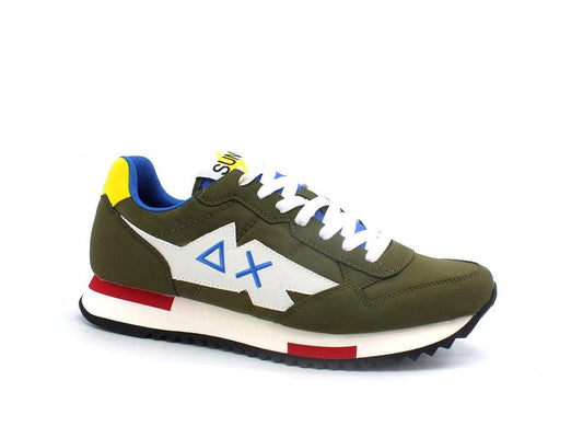 SUN68 Niki Solid Sneaker Verde Militare Z32118 - Sandrini Calzature e Abbigliamento