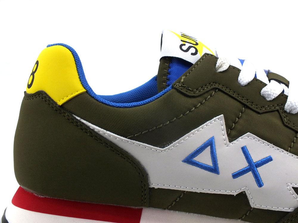 SUN68 Niki Solid Sneaker Verde Militare Z32118 - Sandrini Calzature e Abbigliamento