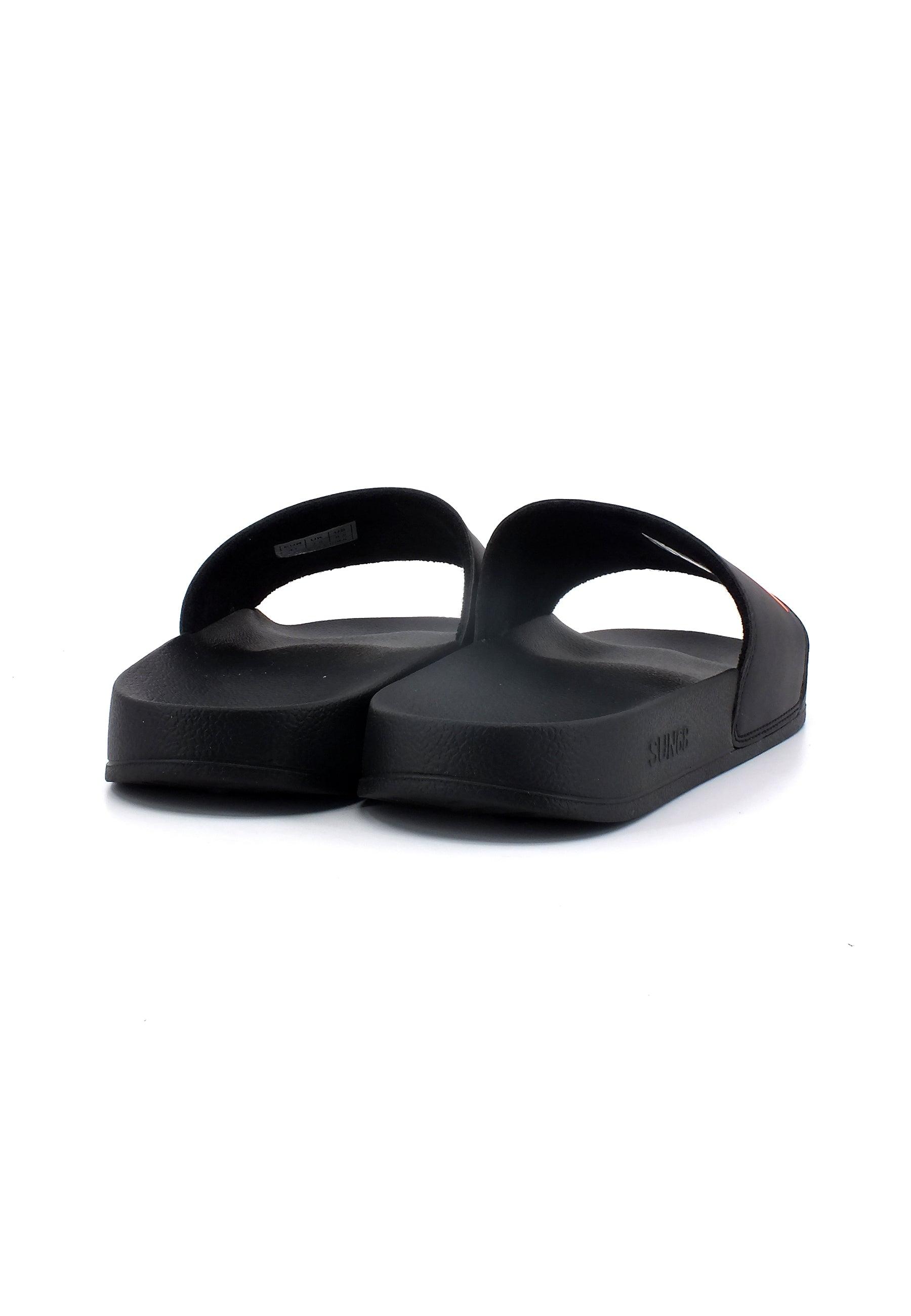 SUN68 Slipper Logo Ciabatta Uomo Nero X33151 - Sandrini Calzature e Abbigliamento
