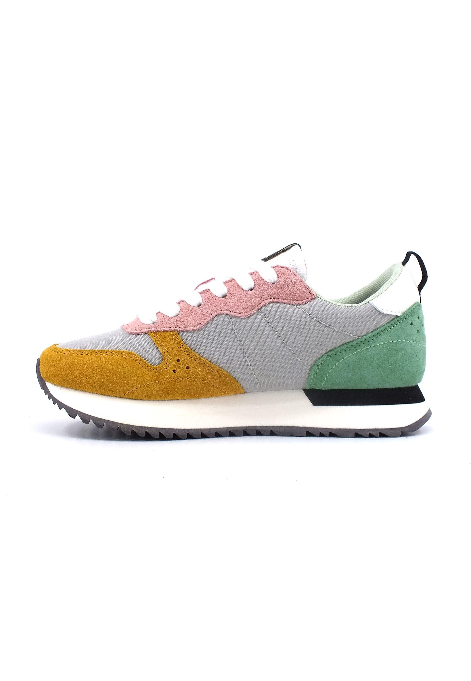 SUN68 Star Girl Multicolor Sneaker Donna Grigio Chiaro Bianco Fantasia Z43209 - Sandrini Calzature e Abbigliamento