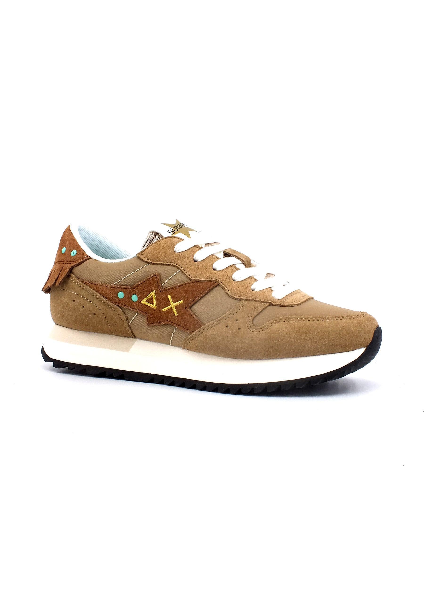 SUN68 Stargirl Apache Sneaker Donna Beige Z33218 - Sandrini Calzature e Abbigliamento