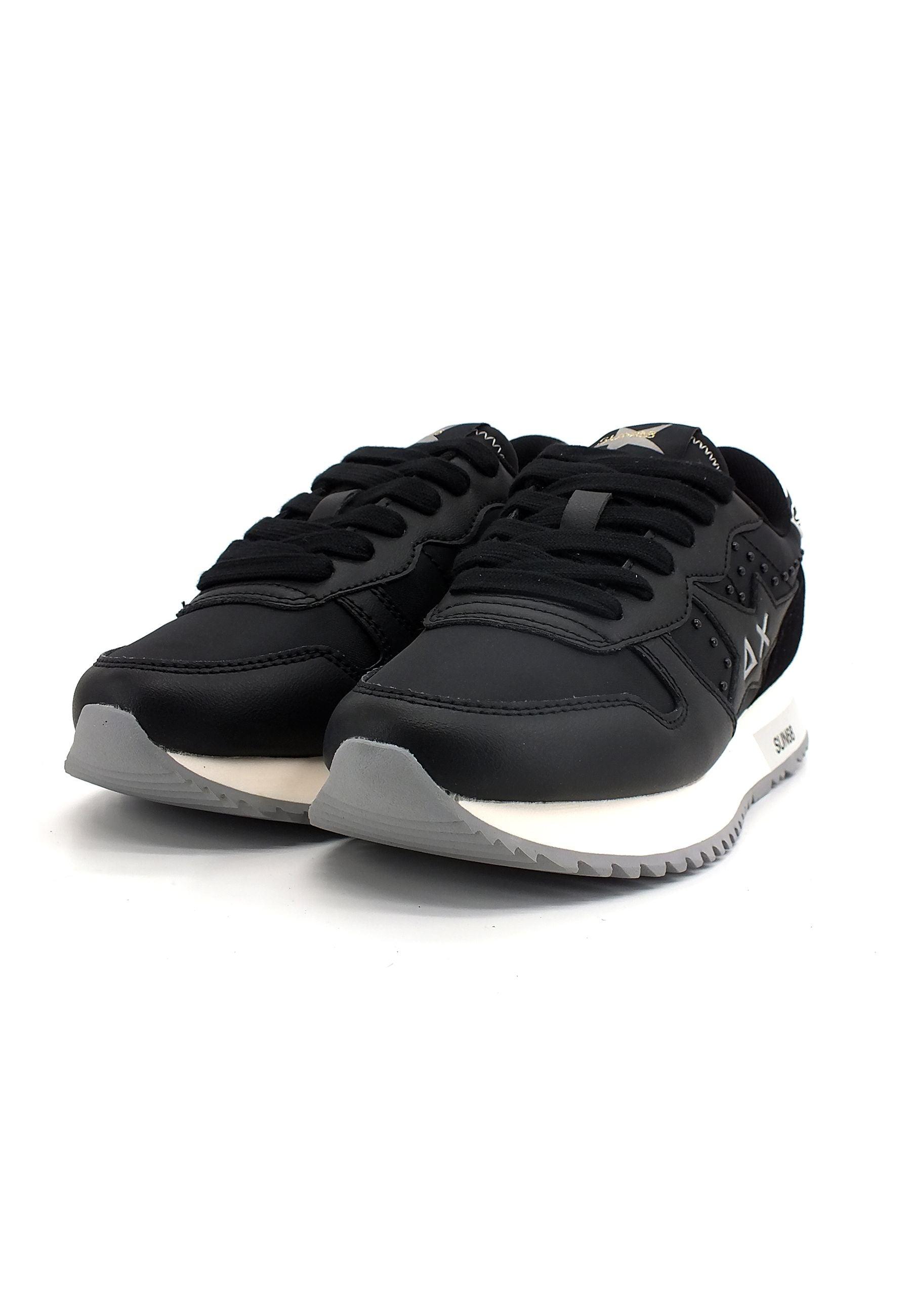 SUN68 Stargirl Metal Studs Sneaker Donna Nero Z42213 - Sandrini Calzature e Abbigliamento