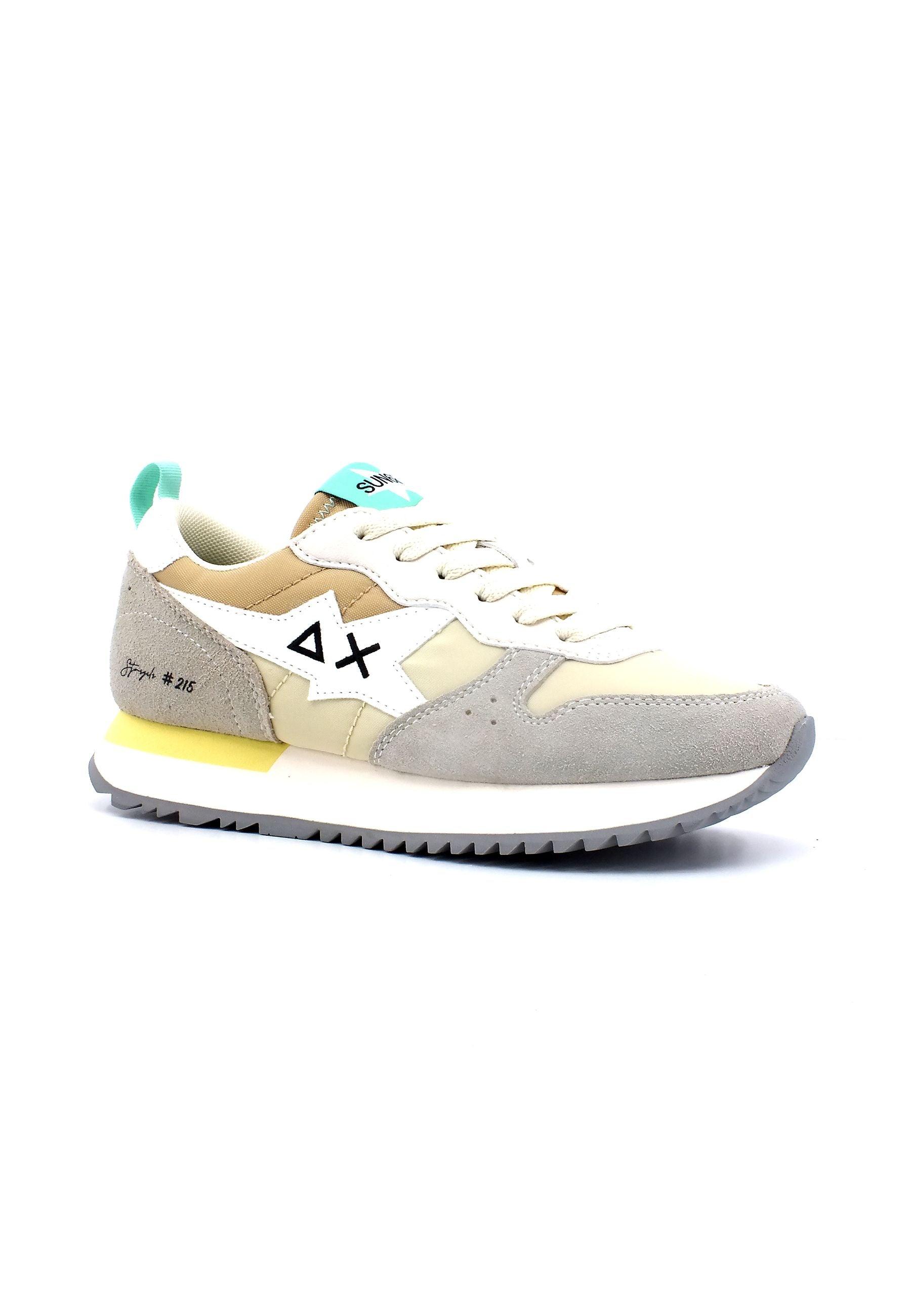 SUN68 Stargirl Multicolor Sneaker Donna Bianco Z33215 - Sandrini Calzature e Abbigliamento