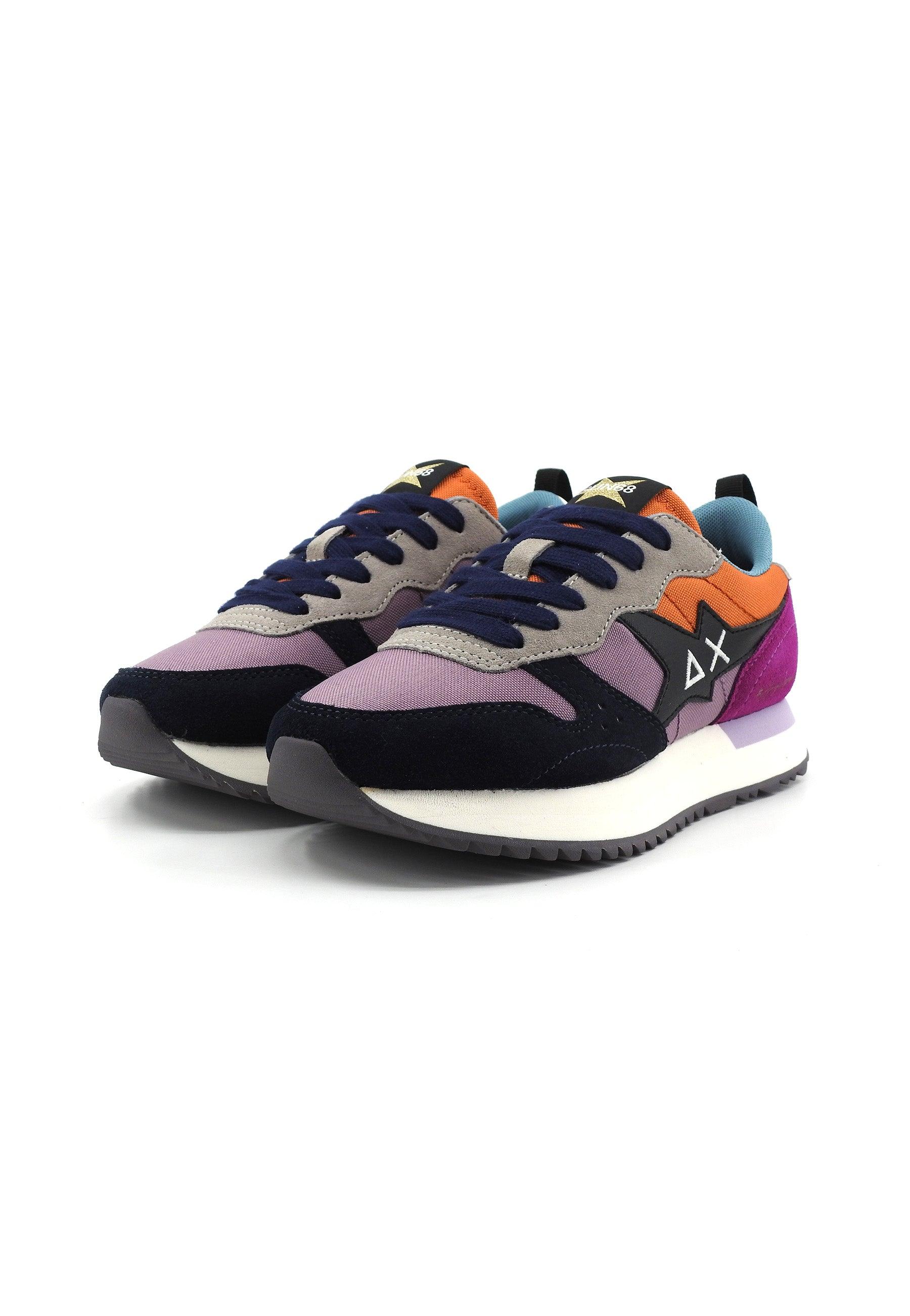 SUN68 Stargirl Sneaker Donna Malva Carota Fantasia Z43209 - Sandrini Calzature e Abbigliamento