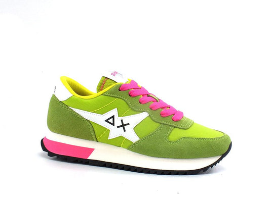 SUN68 Stargirl Solid Sneaker Running Verde Chiaro Lime Z32210 - Sandrini Calzature e Abbigliamento