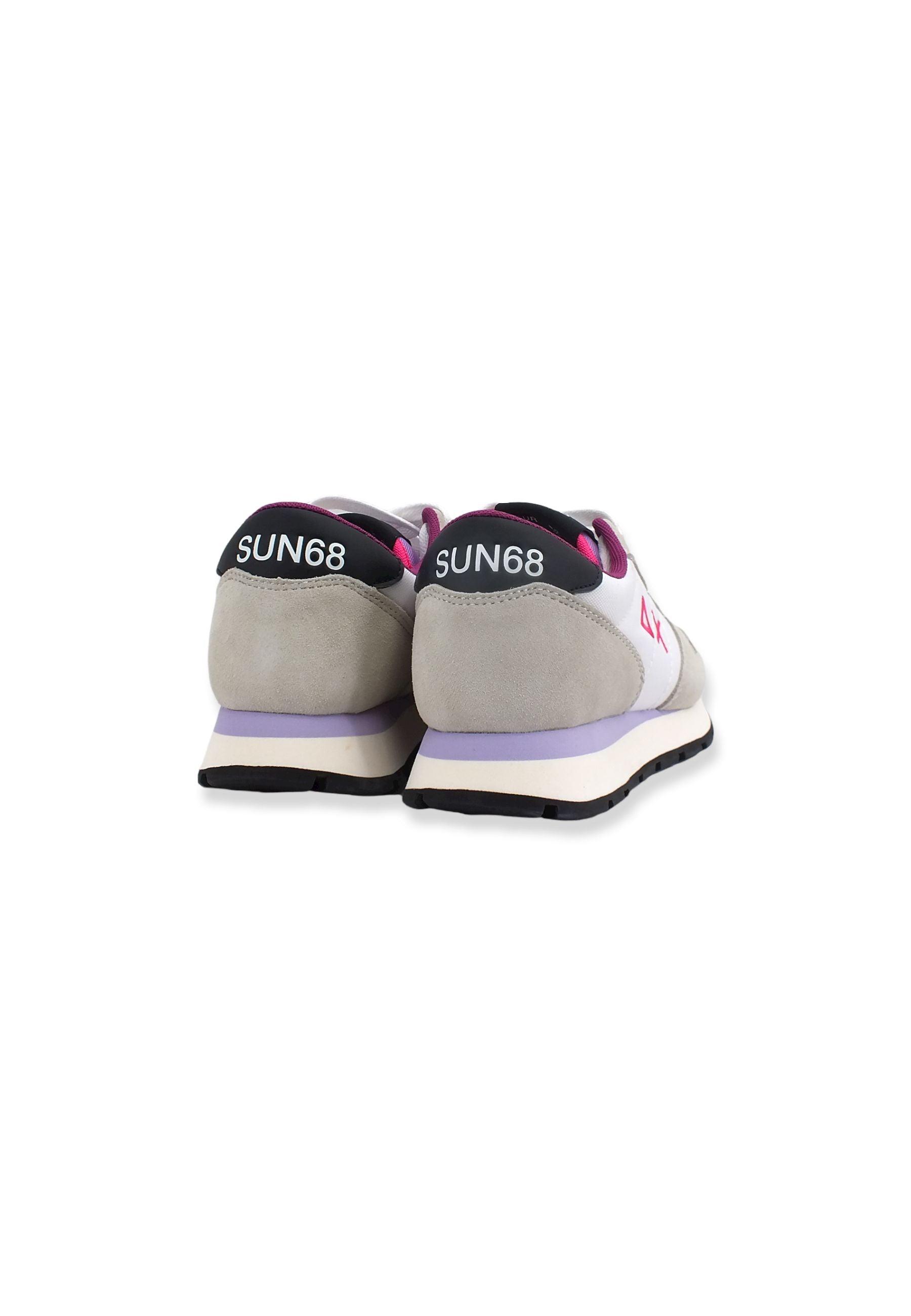 SUN68 Tom Fluo Sneaker Uomo Bianco Z42102 - Sandrini Calzature e Abbigliamento