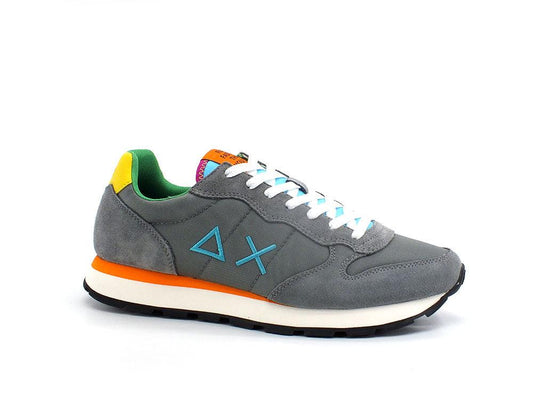 SUN68 Tom For Peace Sneaker Grigio Medio Z32104 - Sandrini Calzature e Abbigliamento