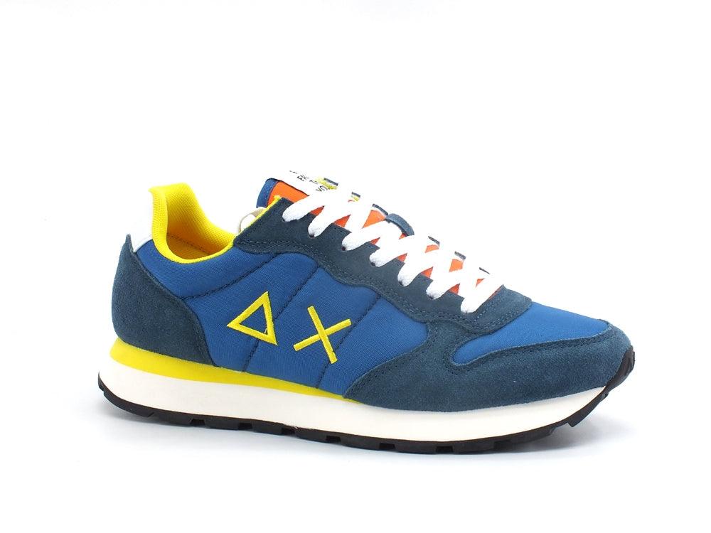 SUN68 Tom Solid Nylon Sneaker Blu Ottanio Z32101 - Sandrini Calzature e Abbigliamento