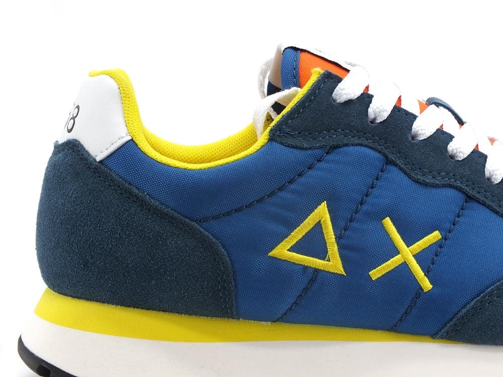 SUN68 Tom Solid Nylon Sneaker Blu Ottanio Z32101 - Sandrini Calzature e Abbigliamento