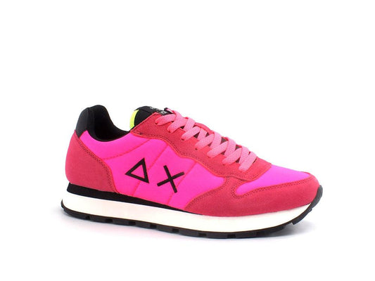 SUN68 Tom Solid Nylon Sneaker Fuxia Fluo Rosa Z32101 - Sandrini Calzature e Abbigliamento