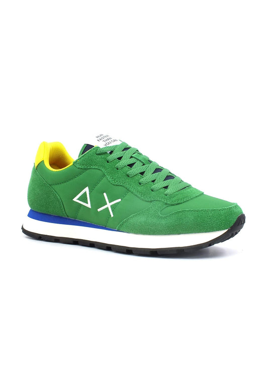 SUN68 Tom Solid Nylon Sneaker Uomo Verde Prato Z33101 - Sandrini Calzature e Abbigliamento