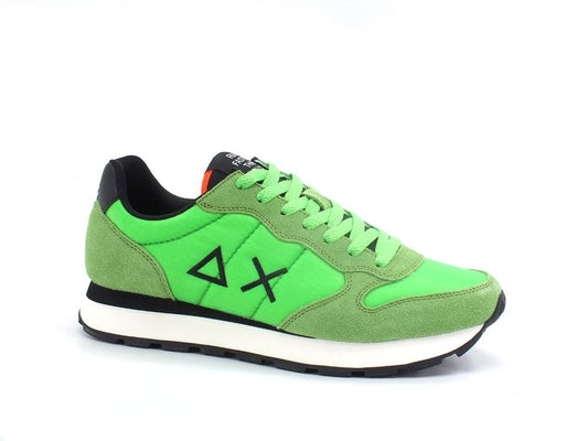 SUN68 Tom Solid Nylon Sneaker Verde Fluo Z32101 - Sandrini Calzature e Abbigliamento